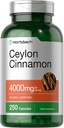 Horbäach Ceylon Cinnamon Capsules Remote mg 124; 250 Greve Remote 124; Non- GMO, Gluten Free