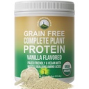 Organic Paleo Grain Free Plant Based Raw Vegan Protein Powder. Amazing Amino Syreprofil og mindre end 1g sukker. med Hamp og Pea Protein Vanilla Flavored