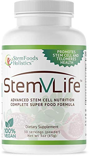 Powerful stem Cell Formula and Daily Supplement, 90 Capsules, 100% Natural and Vegan