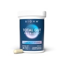 BIOHM Total Probiotic, 30 milliarder CFU Daglig Probiotika for kvinder & mænd (30 Greve) Hjælper Reducere lejlighedsvis gas & bloating, understøtter fordøjelse & total Gut sundhed, non-GMO, Vegan