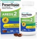 PreserVision AREDS 2 Eye Vitaminer, # 1 Eye Doctor Anbefalet Mærke, Lutein og Zeaxanthin Supplement med C-vitamin, E-vitamin, zink, og kobber, 120 Softgels (Minigels)