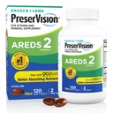 PreserVision AREDS 2 Eye Vitaminer, # 1 Eye Doctor Anbefalet Mærke, Lutein og Zeaxanthin Supplement med C-vitamin, E-vitamin, zink, og kobber, 120 Softgels (Minigels)