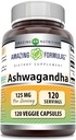Amazing Formulas Ashwagandha ekstrakt Supplement 124; 125 Mg Per Serving