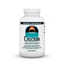 Source Naturals Calcium, Amino Acid Complex- Enhanced Absorption & Supports Bone Formation* - 250 Tablets