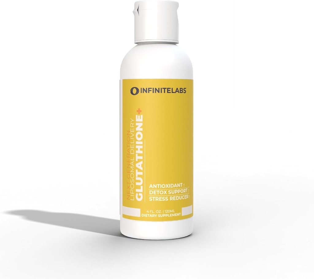 Infinite Labs Liposomal Glutathione + Liquid Supplement- 124; Advanced Liposomal Glutathione Complex