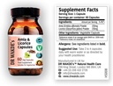 DR WAKDEs Amla & Lakridskapsler (60 Veg Caps, for syrefordøjelsesbesvær, Ayurvedic Supplement, Vegan, Herbal, All Natural, Made in UK)