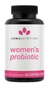 Luma Nutrition Probiotika til kvinder med Prebiotika - 50 Millioner CFU - Formuleret til fordøjelse, immunforsvar & feminin Support - 60 kapsler