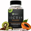 KaraMD Lectin Guard 124; Colon Cleansing Lectin Blocked 124; Slippery Elm, Bladderwrack, Natriumalginat, Okra, Kiwi & Papaya; Gut Sundhed for kvinder og mænd, Non- GMO & Gluten Free 30 Kapsler