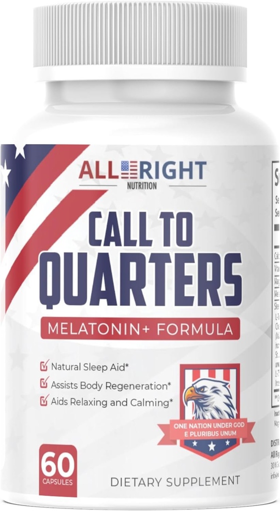 Call to Quarters - Sleep Aid & Relaxation Formel - 60 kapsler