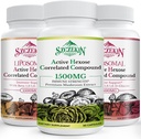 Active Hexose Correlated Compound 1500 mg Supplement 90 Kapsler Bundle med 1500mg Liposomal Active Hexose Correlated Supplement 240 SoftGels