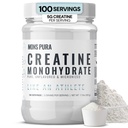 100% Pure Creatin monohydrat pulver - 500g • 124; Mikroniseret, Unflavored • 124; Muskelvækst, Styrke & Endurance • 124; Ideel til atleter, Bodybuildere, og Fitness Entustasts