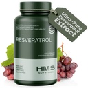 Resveratrol 1400mg 120 Kapsler høj potens Trans- Resveratrol med kraftfulde antioxidanter Acai Grapeseed Green Tea Understøtter cellular og cardiovaskulær sundhed Anti- Aging