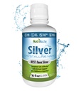 NutriNoche Colloidal Sølv - 124; 99,99% Ultra Pure Krystallinske Nano Sølv Partikler