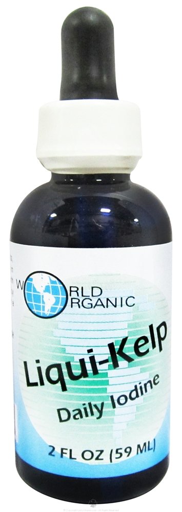 World Organics Liqui- Kelp Daily Jod - 2 ozs.