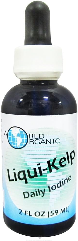 World Organics Liqui- Kelp Daily Jod - 2 ozs.