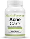 HerbsForever Acne Care ACNIL Note 124; Natural Herbal Supplement for Clear Skin, Sund Complexion