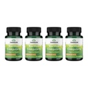 Swanson Bacillus Coagulans - Natural Probiotic Supplement Support Fordøjelsessundhed w / 6 Billion CFU - Kan Support GI & Samlet Gut Sundhed - (60 Veggie kapsler) 4 Pack