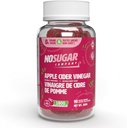Apple Cider vinylacetat med The Mother, Sugar Free Gummies, Hjælper fordøjelse, Keto Friendly, Vegan, Non- GMO, og Gluten- Free, 600mg Natural ACV Gummies - 90 dages forsyning