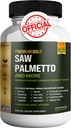 Saw Palmetto for mænd prostata Supplement # 124; Prostata Support for mænds sundhed # 124; Potent Saw Palmetto for DHT, Urinary and Prostata Health (60, Mænd)