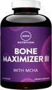MRM Nutrition Bone Maximizer ® III Note 124; med MCHA + vitamin D3 + vitamin K2 Note 124; Knogleresultat 124; Høj Kartoffelværdi 124; Key Vitamin og Min for Bones 124; 50 Servering