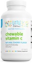 DAVINCI Labs Chewable Vitamin C - Kids Vitamin C supplement til støtte af immunsystemet, sund hud og samlede wellness - med Pectin, Rose HIPS og mere - Cherry Flavor - 90 tyggetabletter