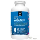 Medlemmer Mark Calcium med vitamin D3 tabletter, 600 ct. - Understøtter ben & muskel sundhed - høj potens Calcium 1200 mg & vitamin D3 40 mcg