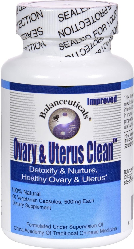 ovarie & Uterus Clean - 60 kapsler
