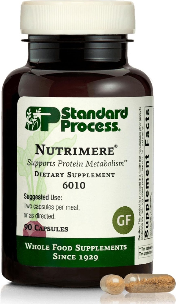 Standard Process Nutrimere - Understøtter fælles sundhed - Fælles tillæg med Perna Canaliculus & New Zealand Green Mussel - Gluten- Free, Non- Soy & Non- Dairy - 90 Kapsler