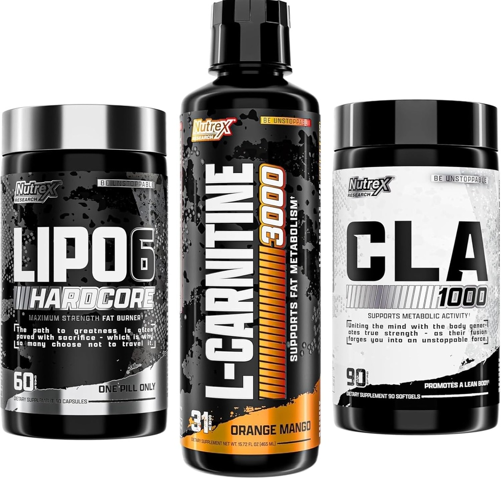 Nutrex Research Liquid Carnitin 3000 - Fat Burner og CLA