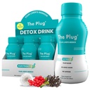 Plug lever rense Detox & reparation drik Elektrolytter Organic Herbal Liquid Detocify Body Plants Supplement Support Vægttab Naturlig sundhed Hydrat Sport energi Immunitet Skud Mineraler Vitamin