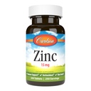 Carlson - Zink, 15 mg, Zinktilskud, Zinkgluconat, immunforsvar og hudhygiejne, zinktabletter, antioxidant, zinkkapsler, 250 tabletter