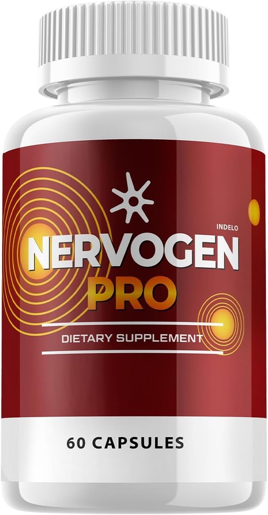 Nervogen Pro Kapsler, Nervogen Pro for neuropati Kapsler, Nervogen Pro Advanced Formel Kosttilskud, C-vitamin Zink Enhanced - Nervogen Pro Anmeldelser (60 Kapsler)