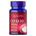 Puritan 's Pride Coenzym CoQ10 100mg, Kosttilskud til hjerte sundhed, blodtryk, oral gumme sundhed, og sund aldring support, 60 Serveringer, Rapid Release Softels