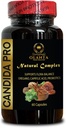 Digestive Enzyme Supplement Candida PRO Complex, Candida Cleanse Organic, Support Balanced Flora Levels and Digestive Health, Aloe Vera, Arabinogalactan, Anise Seed - 1 Bottle