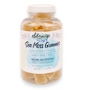 Elderwise Organics Made With Love Sea Moss Gummies against 3 Ingredients against 124; Vegan Measures 124; Premium Ingredients Measures 124; Gluten Free Measures 124; Sea Moss Gummy