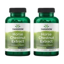 Swanson Horse Chestnut 22% Aescin (Standardized) 250 Milligrams 120 Capsules (2 Pack)