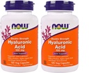 Nu fødevarer - Hyaluronsyre 100 mg - 120 Veg Capsule (pakke med 2)