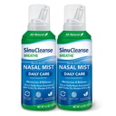 SinuCleanse Daily Care Steril Saline Nasal Spray, Ultra Fine Mist, Øjeblikkelig Fugt & Relieves Everyday Nasal Congestion På grund af Colds & Try Air, 4.5 Oz (2 Pack), Made in USA