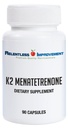 Naturlig Vitamin K2 MK4 - High- Potency 15,000mcg Understøtter Bone og Arterial Health Soy- Free, Vegi- Kapsler