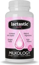 Milkologi · Høj potens Brystmælk supplement til øget mælkeforsyning · Økologisk, ikke-GMO, Vegan, Allergen Testet · 60 Veganske kapsler