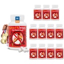 SPORTLEGS Fast Fitness Boost Pre Workout for mænd og kvinder, Mælkesyre tillæg, Sport Endurance Fuel, Endurance Kosttilskud til løbere - NSF Certificeret til Sport, 120- Capsule Flaske, pakke med 12