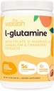 Wellah L- Glutamin Peach Mango (50 Servere) - 5g L- Glutamin Per Servering, Sødet med Stevia