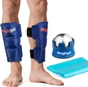 Shin Splint Relief: Hot & Cold Packs, Cryoball & Stretch Bands for Shin Splints