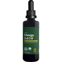 Global Healing Organic Omega 3 6 9 og 7 (Seaberry CO2 Extract) - Fish-Free, Non-GMO Omega 3 tillæg til kvinder & mænd, Indeholder Perilla frø & hørfrø olie - Fish Oil Alternative - 2 Fl Oz