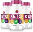(3 Pack) Keto Smart Kapsler - Keto Smart Kosttilskud til avancerede vægttab, Maksimal styrke All- Natural Pills for Targeting Belly Fat, KetoSmart Pastillas anmeldelser (180 Kapsler)