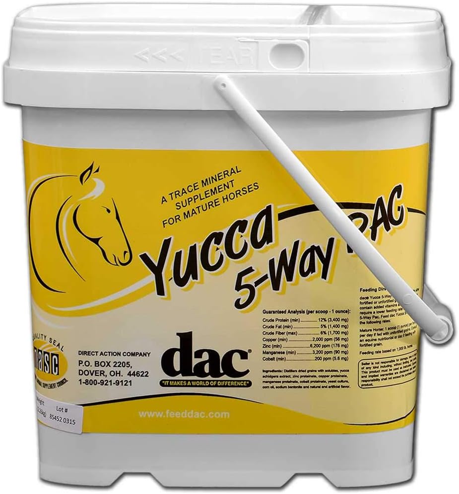DAC Yucca 5 Way Pac for Horses - 5 lb