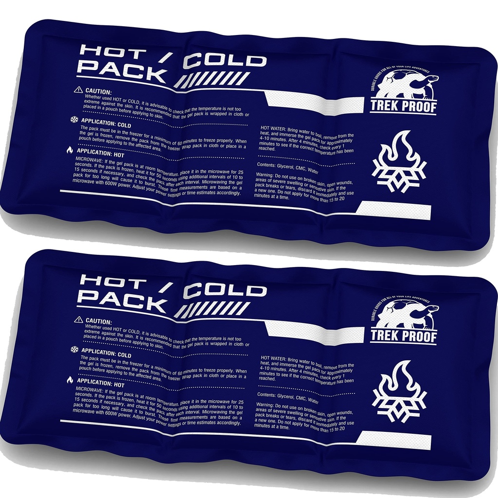 Fleksibel Ice Pack til smerteløsning - Genanvendelig Gel Pack til Knee, Skulder, Ankle, Tilbage og Mere - Benbar til brugertilpasset komfort