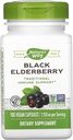 Nature 's Way Black Elderberry 100 kapsler