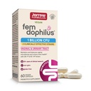 Jarrow Formulas Fem- Dophilus Vaginal Probiotika 1 Millioner CFU med 2 Science- Backed Strops, Kosttilskud til Vaginal & Urinary Tract Support, 60 kapsler, Op til en 60 dages forsyning, Shelf- Stabil