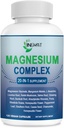 Cortisol Kosttilskud til kvinder Softels, Magnesium Glycinate 400mg w / Magnesium Malat, L- theanin, Salvia Root, Ginseng Root, Burdock Root & Rhodiola Rosea Plant Complex for Calm, Focus, Sleep